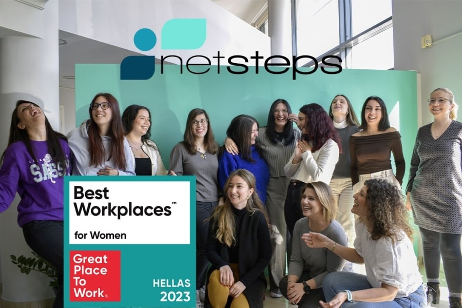 Δεύτερη θέση για τη NetSteps ως Best Workplaces for Women Hellas 2023