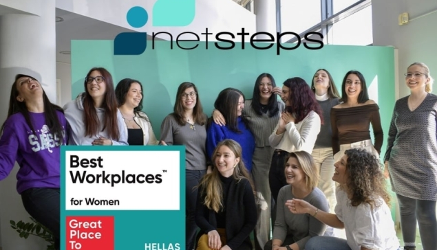 Δεύτερη θέση για τη NetSteps ως Best Workplaces for Women Hellas 2023