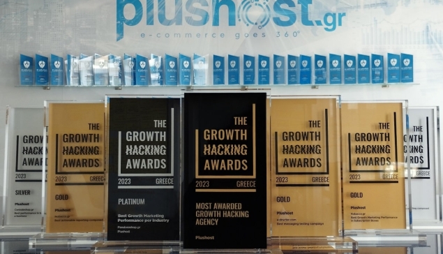Η Τρικαλινή Plushost είναι το πιο πολυβραβευμένο Growth Hacking Agency για το 2023