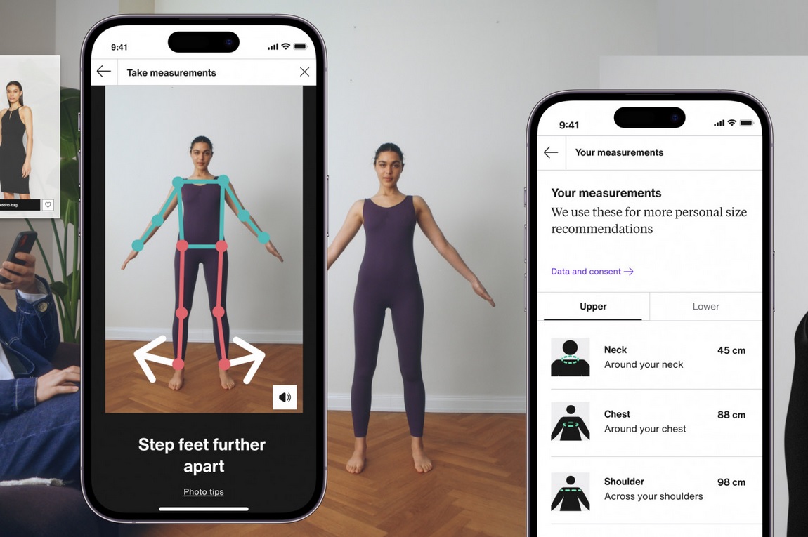 H Zalando λανσάρει ψηφιακή υπηρεσία μέτρησης σώματος
