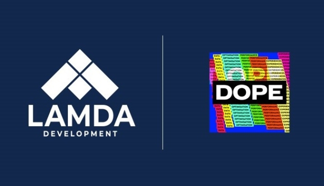 Το νέο website της Lamda Development από την DOPE