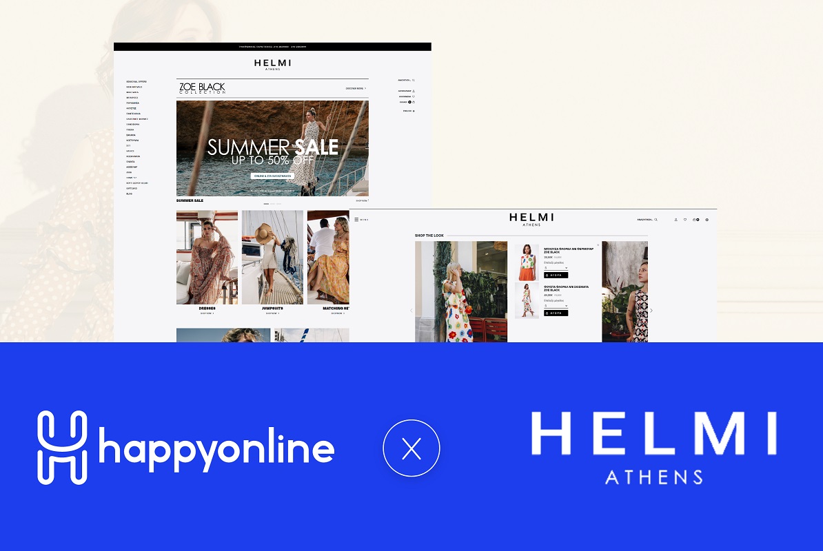 Το νέο e-shop του fashion brand Helmi από την HappyOnline