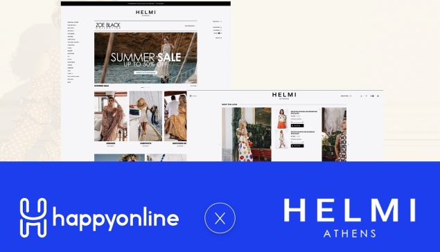 Το νέο e-shop του fashion brand Helmi από την HappyOnline