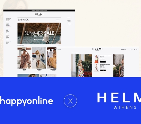 Το νέο e-shop του fashion brand Helmi από την HappyOnline