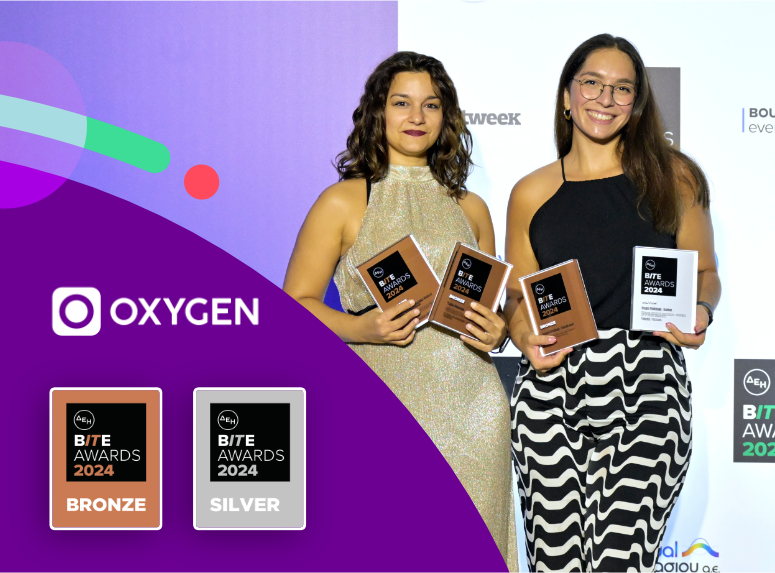 Το Oxygen Pelatologio απέσπασε 4 βραβεία στα BITE AWARDS 2024