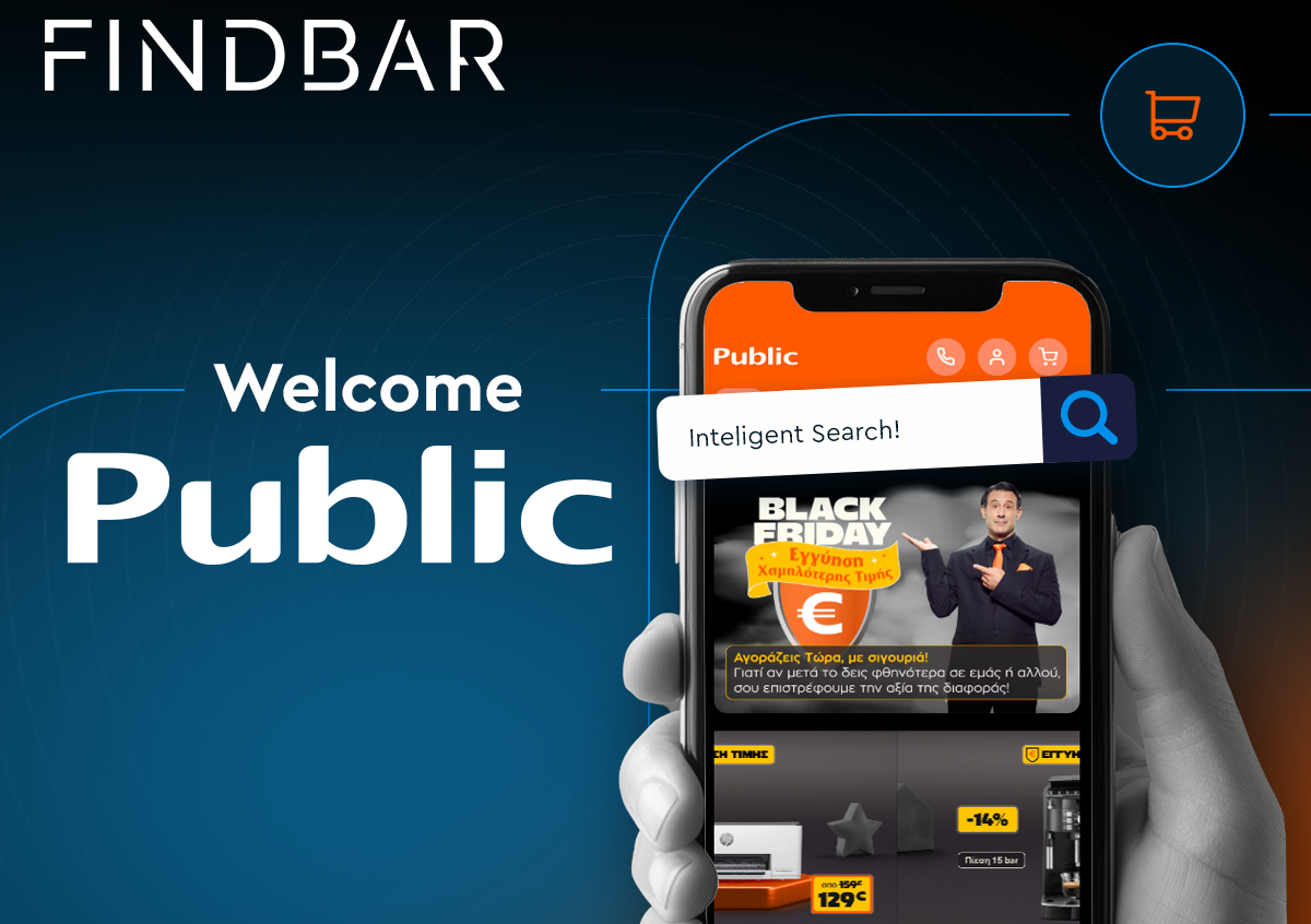 Συνεργασία Public και Findbar στο AI discovery