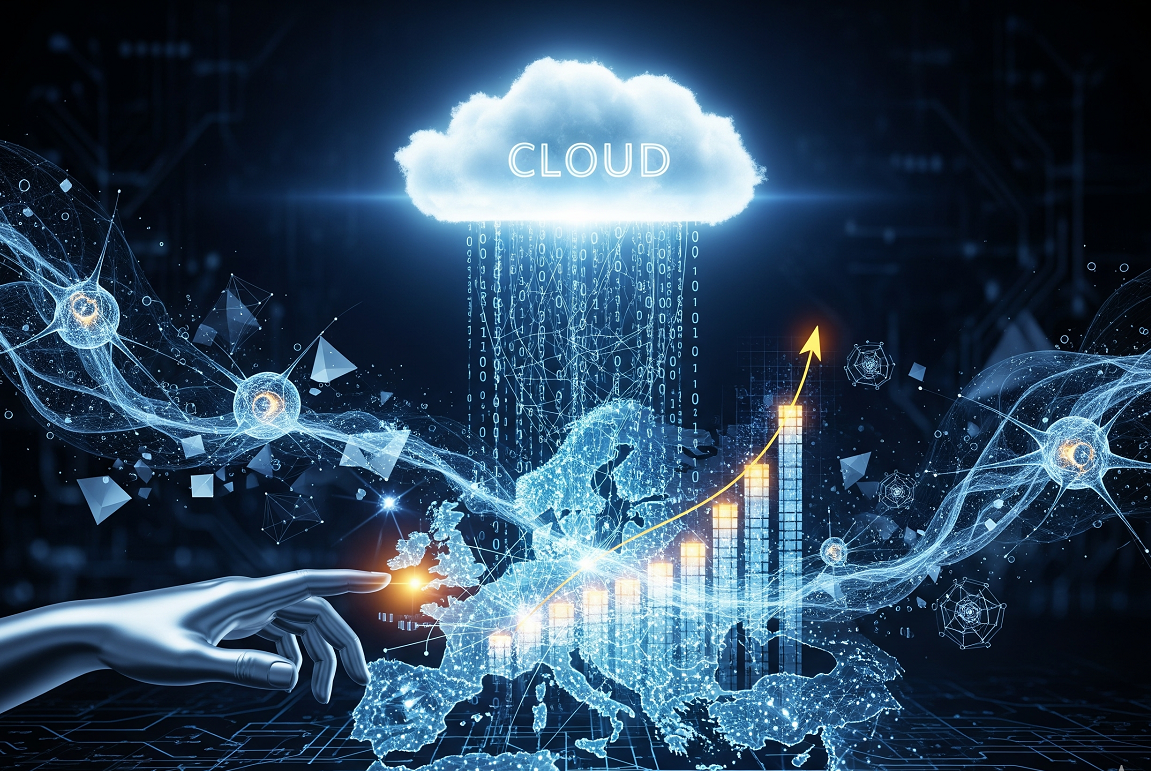 Τα έσοδα από cloud υποδομές στην Ευρώπη έφτασαν τα €36 δισ