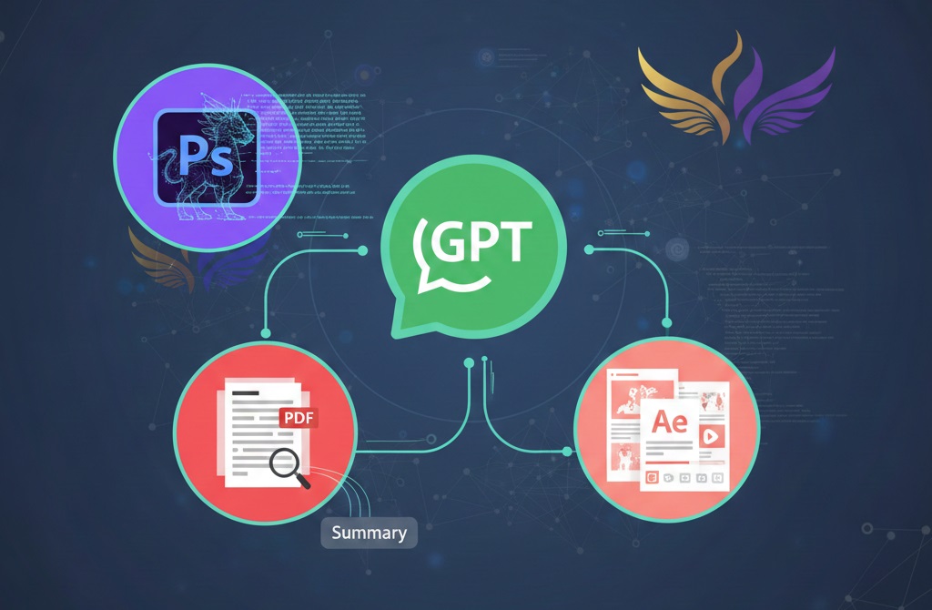 Το ChatGPT ενσωματώνει Photoshop, Acrobat και Adobe Express 