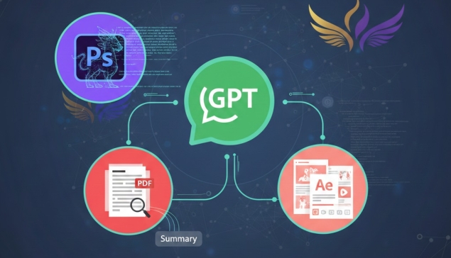 Το ChatGPT ενσωματώνει Photoshop, Acrobat και Adobe Express 