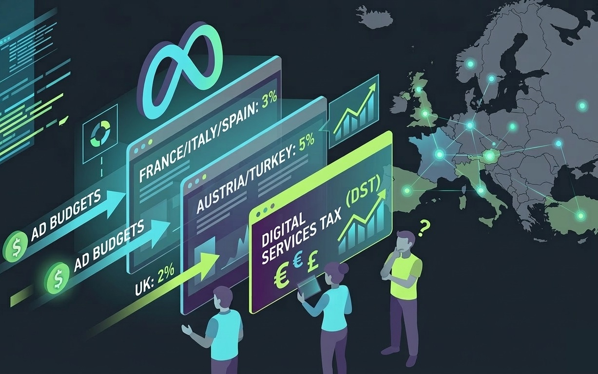 Η Meta θα χρεώνει απευθείας στους διαφημιστές τους ψηφιακούς φόρους της Ευρώπης