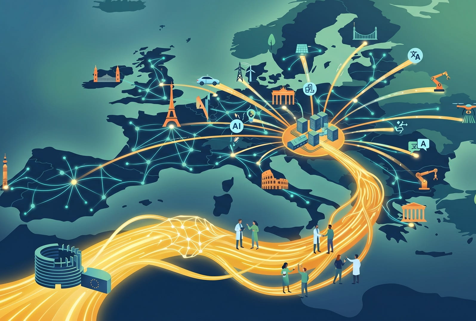 Τα $290 δισ. θα φτάσουν οι επενδύσεις στην Ευρώπη για την Τεχνητή Νοημοσύνη έως το 2029