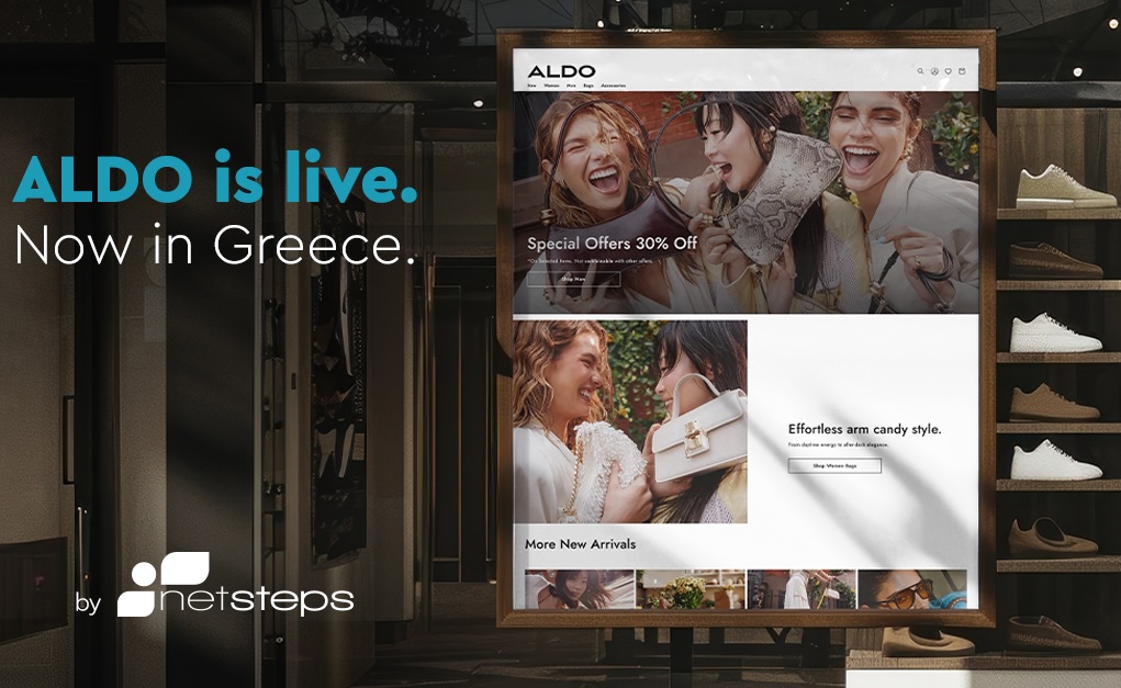 Από τη NetSteps το νέο επίσημο ηλεκτρονικό κατάστημα ALDO στην Ελλάδα