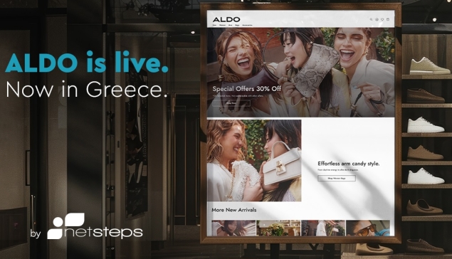 Από τη NetSteps το νέο επίσημο ηλεκτρονικό κατάστημα ALDO στην Ελλάδα