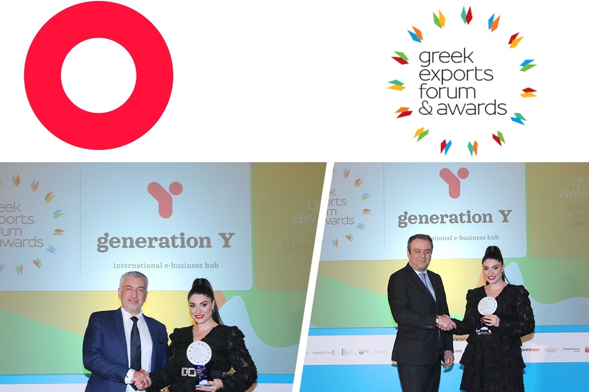 Χρυσή διάκριση για την Generation Y στα Greek Exports Awards 2021