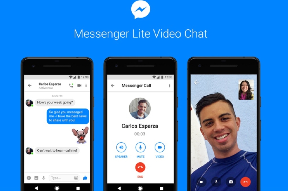 Συνομιλία Video  στη "ελαφρότερη" εφαρμογή του Messenger Lite