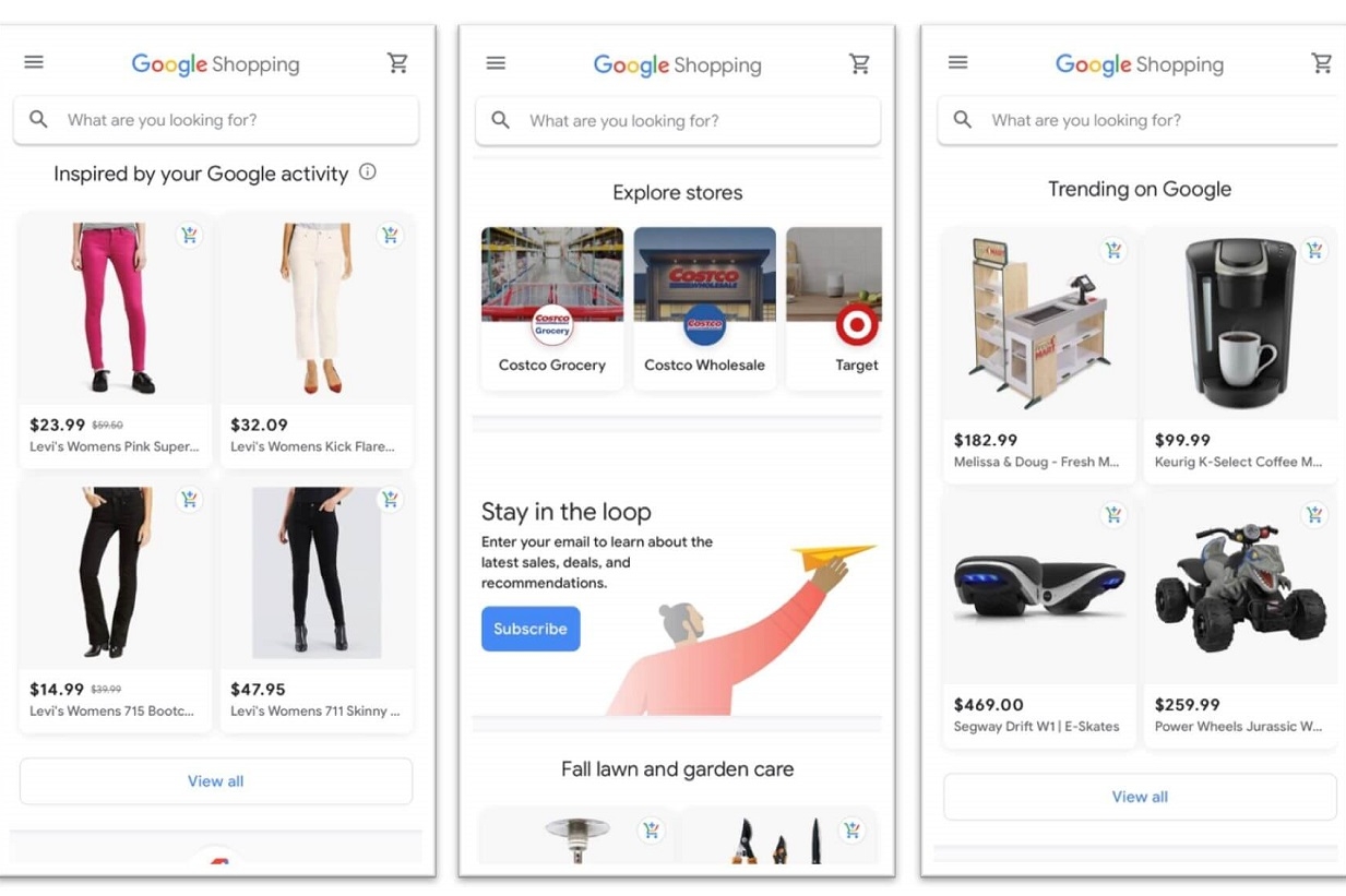 Google Shopping: Οι καταναλωτές θα μπορούν να στέλνουν μηνύματα σε εμπόρους