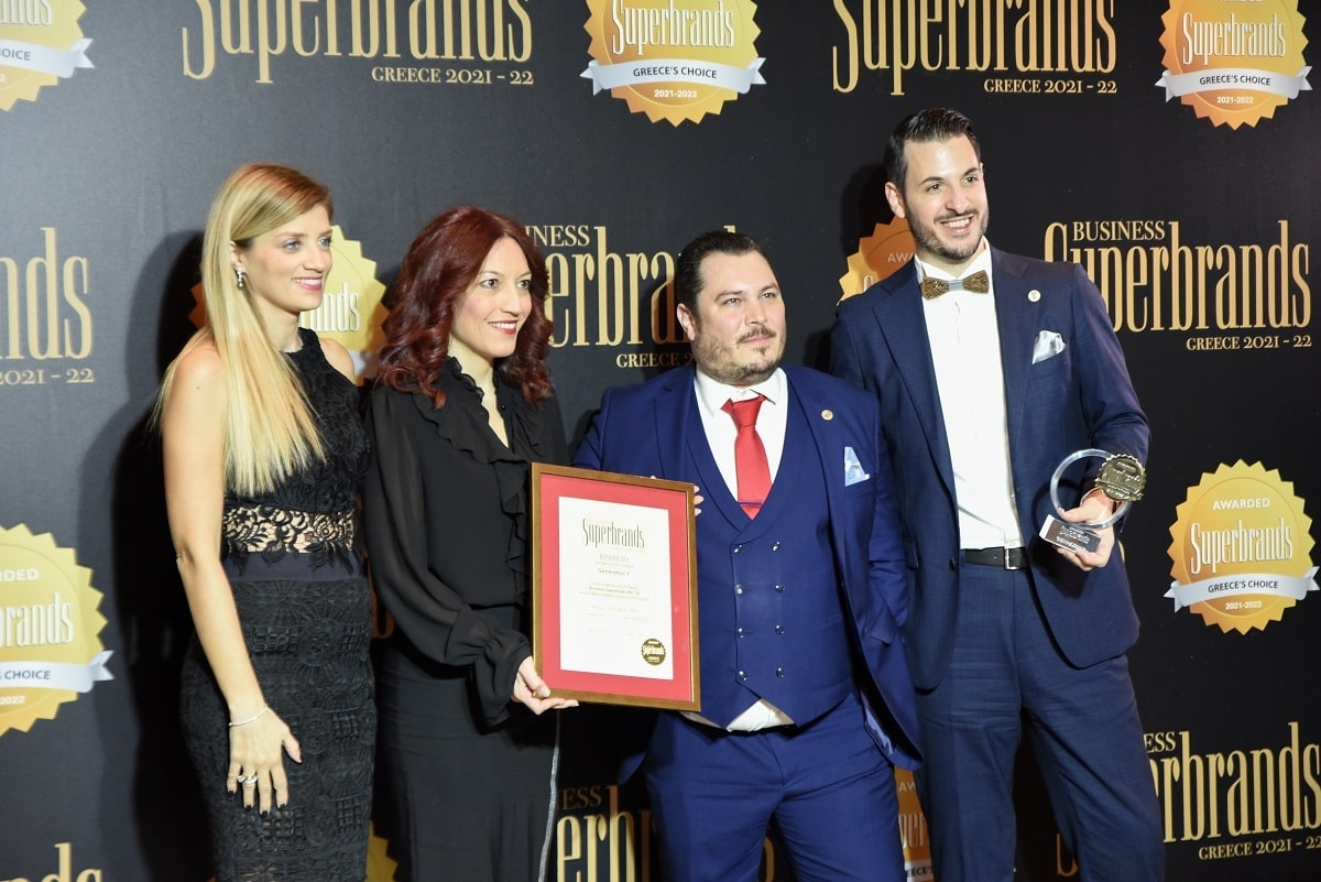 Βράβευση της Generation Y στα Superbrands 2021-2022