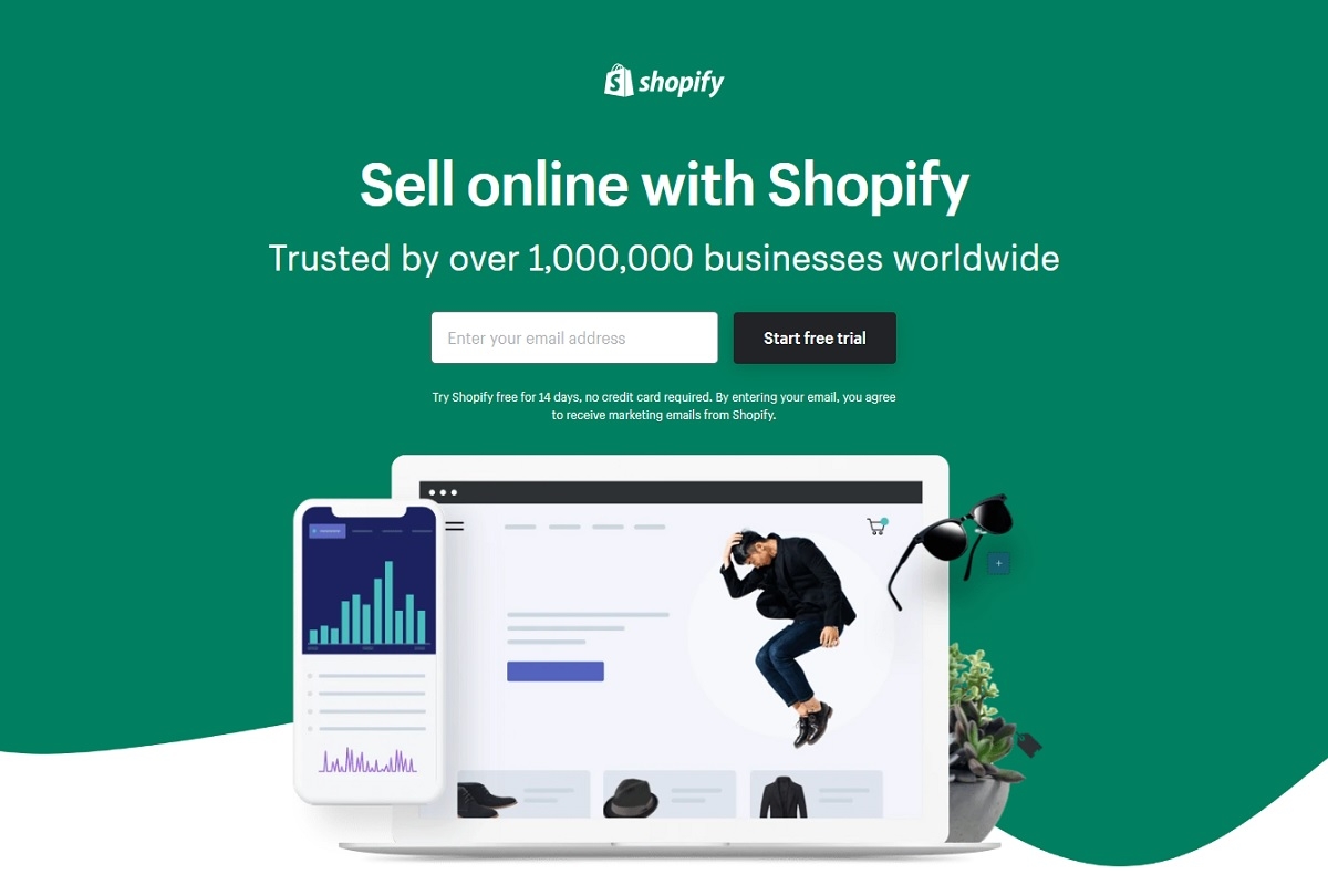 Η χρήση της πλατφόρμας Shopify στην Ευρώπη και τον υπόλοιπο κόσμο