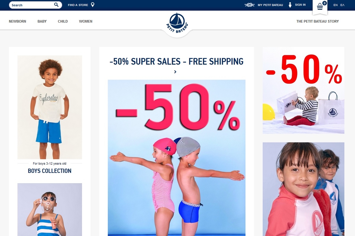 Tη Lighthouse επέλεξε η Petit Bateau για Digital Strategy & Performance Marketing