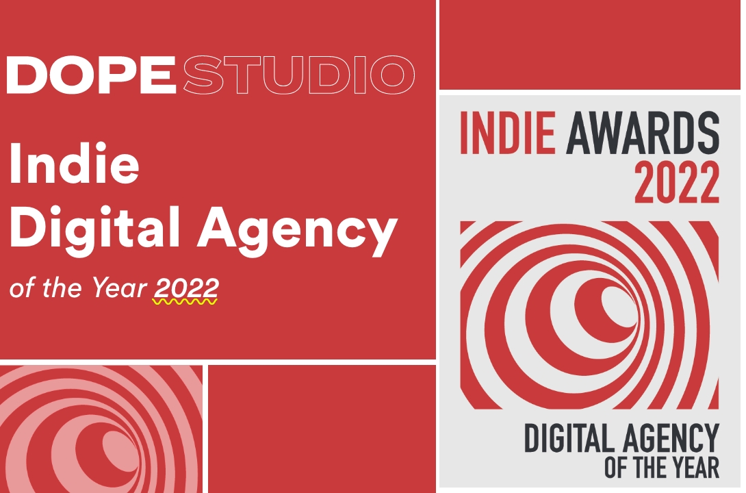 Η DOPE Indie Digital Agency of the Year 2022