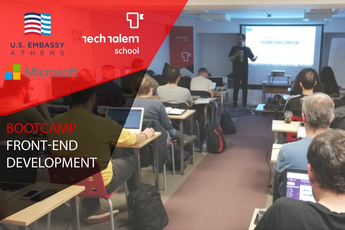 Tech Talent Bootcamp: Έναρξη εγγραφών για δωρεάν μαθήματα Front-End Development