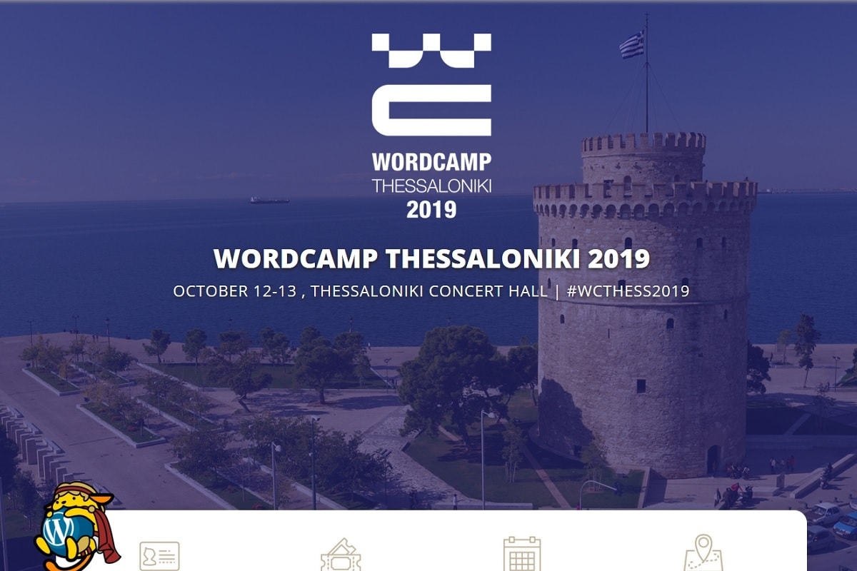 Το WordCamp Thessalloniki 2019 μετρά αντίστροφα τις μέρες!