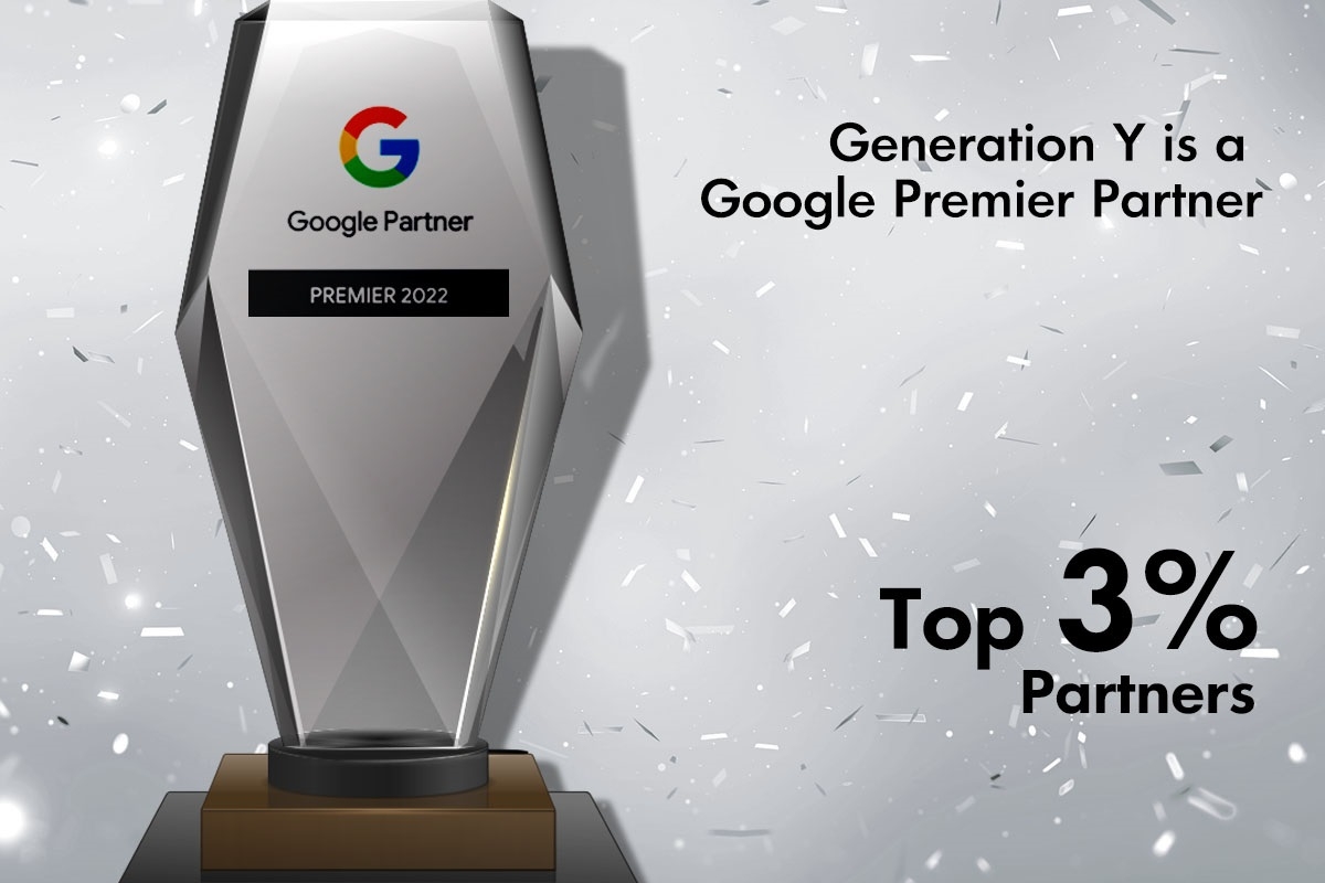 Η Generation Y επίσημη Google Premier Partner και για το 2022