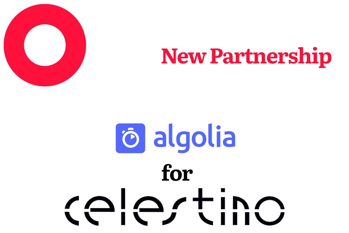 Η Celestino επέλεξε την AI-powered μηχανή αναζήτησης Algolia Site Search