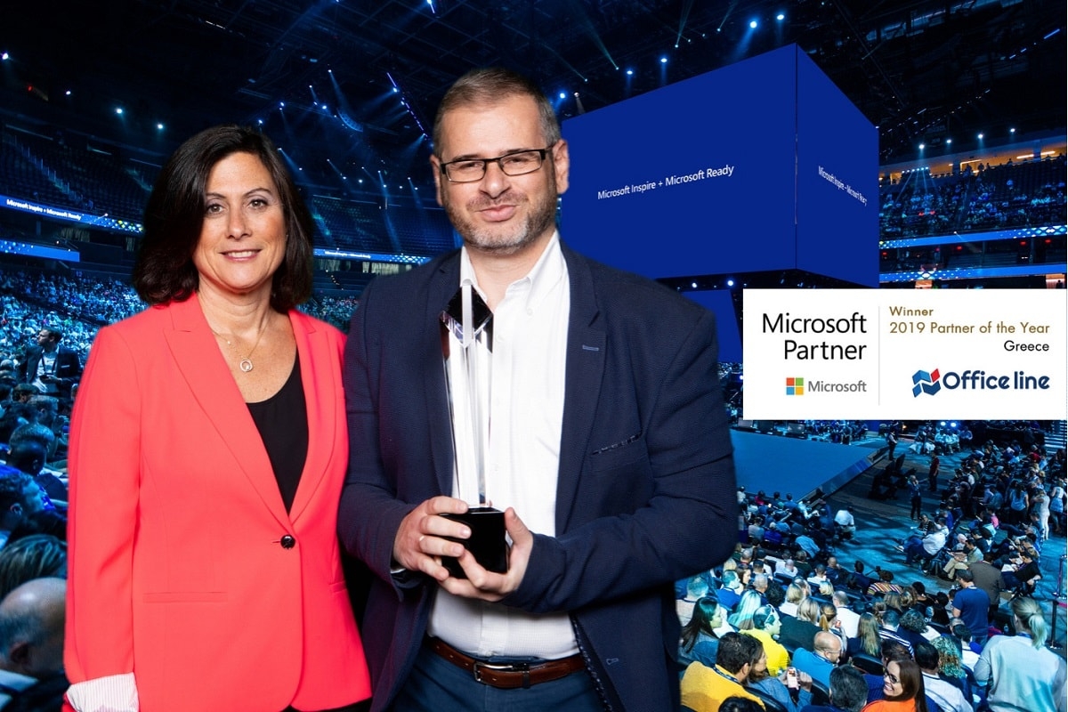 Η Office Line κατέκτησε το βραβείο "Microsoft Country Partner of the Year 2019"