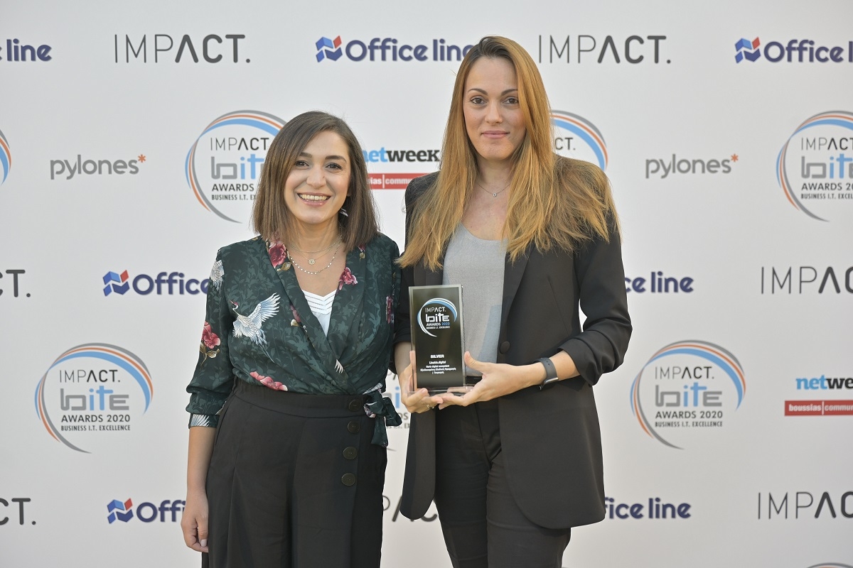 Τιμητική Διάκριση για τη Linakis.digital στα Impact BITE Awards 2020