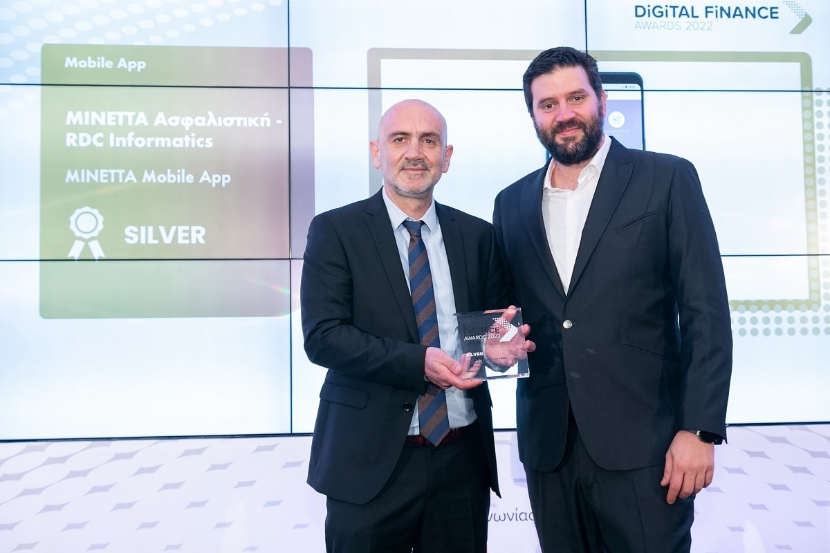 Διάκριση του ΜΙΝΕΤΤΑ Mobile App στα Digital Finance Awards 2022