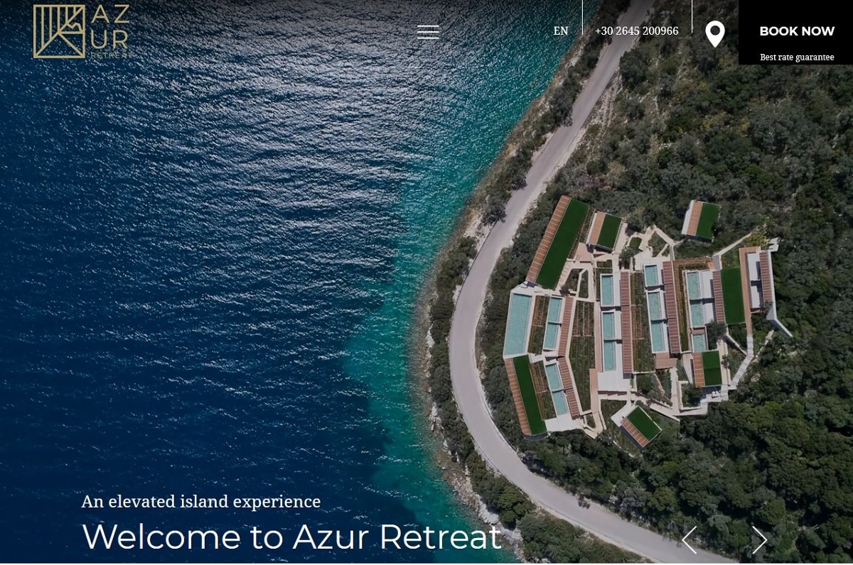 To digital marketing του AZUR Retreat Resort στην ForestView